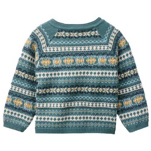 Edler Pullover Jacquardstrick