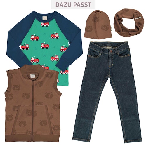 Raglanshirt langarm Rehe