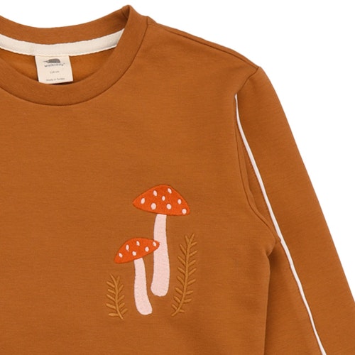 Sweatshirt Pilz-Motiv