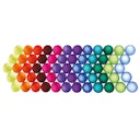 Vorschaubild Matte Funkelsteine 60 Stück