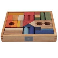 30 Regenbogen Bauklötze in edler Box ab 2 Jahre