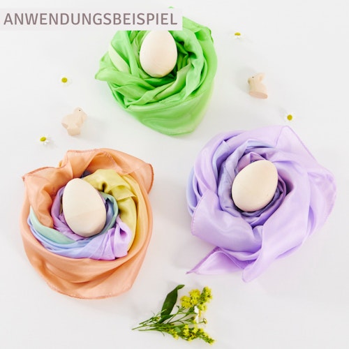 Spieltuch Seide Grasgrün mittel 89 x 89 cm