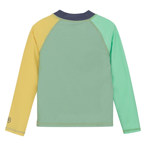 Langarm Badeshirt Colorblock
