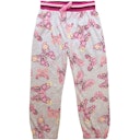 Vorschaubild Leichte, lockere Jersey Hose Schmetterlinge