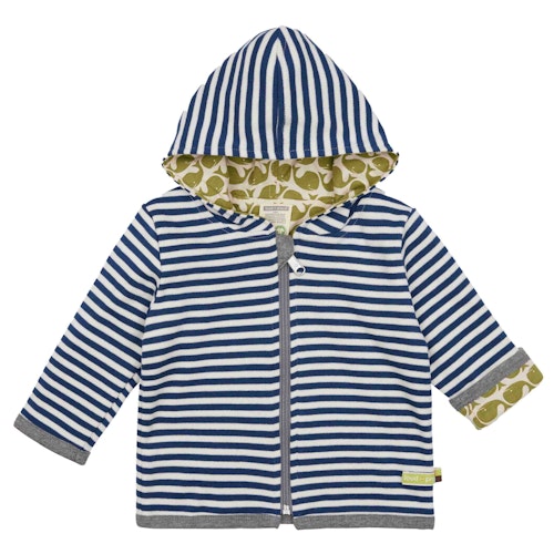 Wendejacke Kapuze Ringel