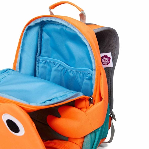 Kita Rucksack 3-6 Jahre Krabbe neon orange
