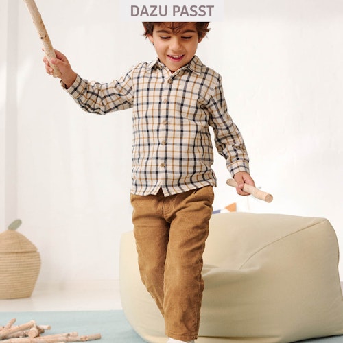 Robuste Feincord Hose