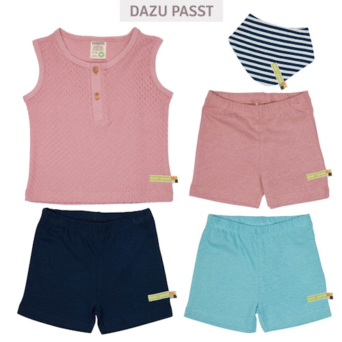 Weiches Frottee Top Pünktchen Design