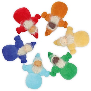 Regenbogen Taschenzwerge 6-Teilig