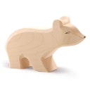 Vorschaubild Eisbär klein Hals lang Holzfigur 5,5 cm
