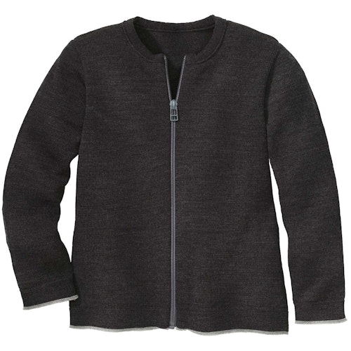 Strickjacke mit Reißverschluss
