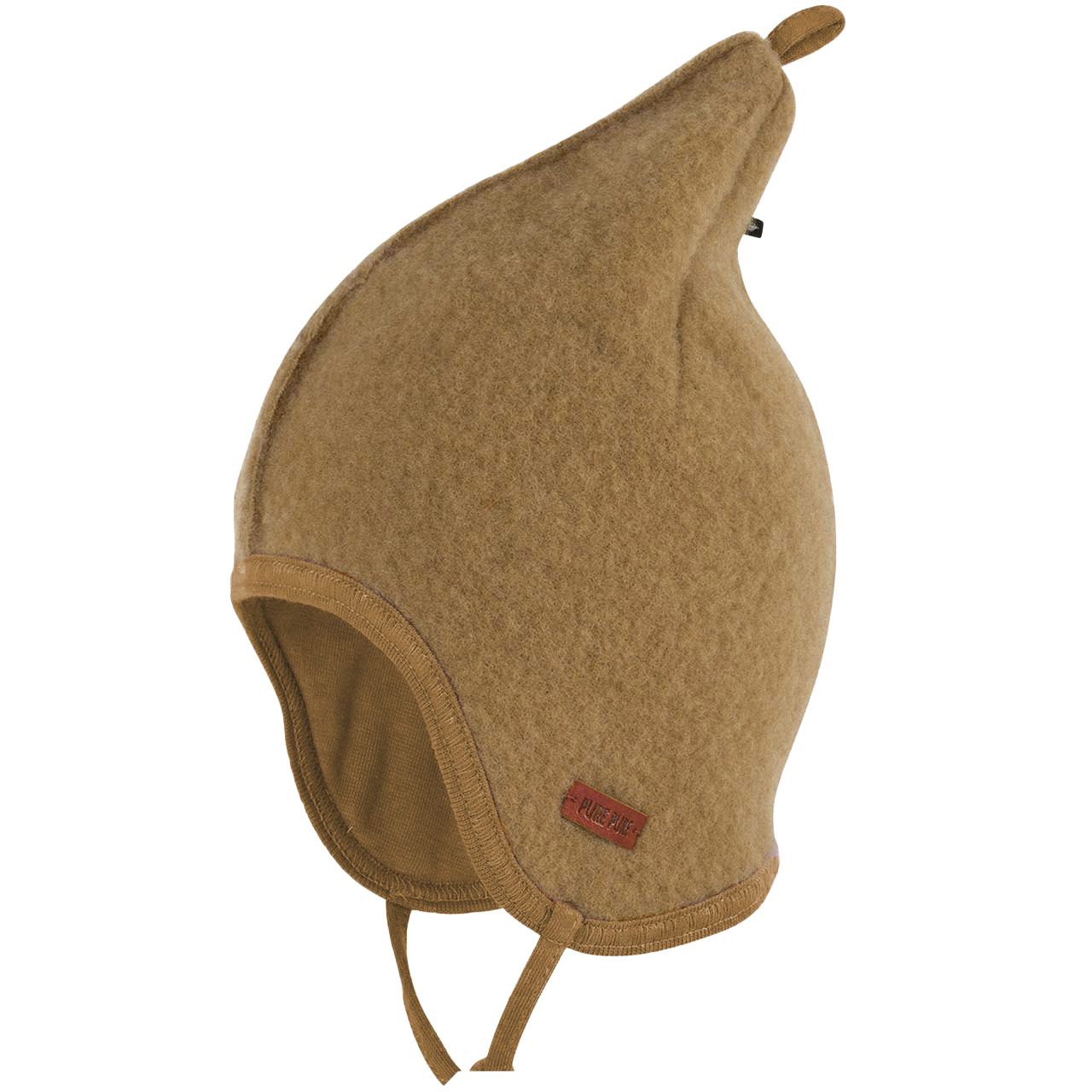 Babymütze Pure Pure Fleece Schurwolle Uni