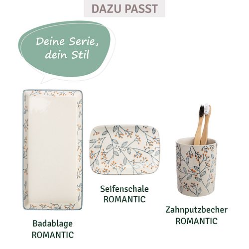 Badablage ROMANTIC für schöne Ordnung am Waschplatz