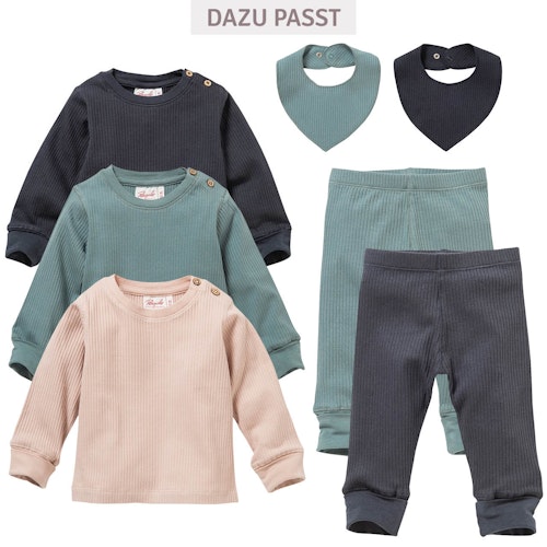 Edles Ripp Langarmshirt