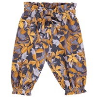 Geblümte Krabbelhose elastischer Bund