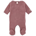 Vorschaubild Babystrampler Wollplüsch mit Fuß