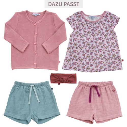 Musselin Shirt kurzarm