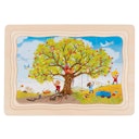 Vorschaubild Schichtenpuzzle Jahreszeiten-Baum