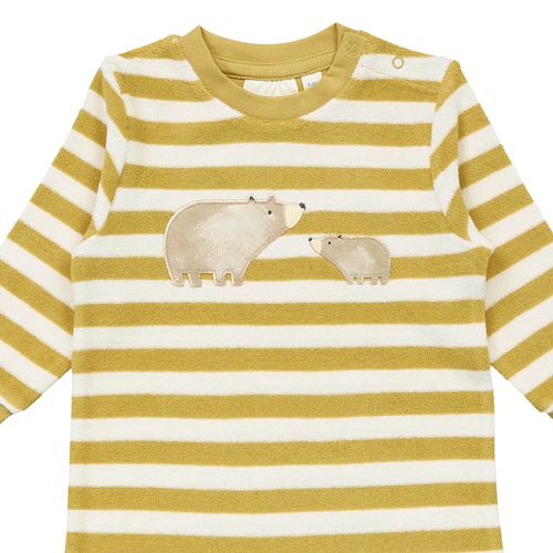 Strampler Sense Organics Frottee langarm