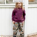 Vorschaubild Sweatshirt Pferde lila