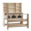 Vorschaubild Ökologischer Kaufladen „Theo“ aus Holz – Set mit 3 Kisten