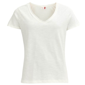Lockeres Damen T-Shirt weiß
