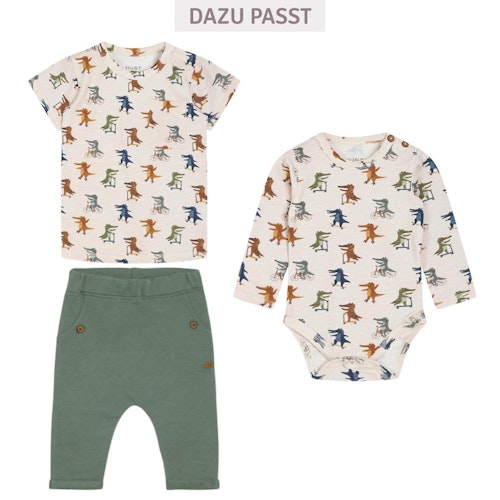 Leichtes Shirt kurzarm Skater Krokodile