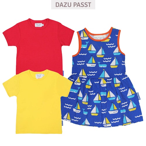 Schwingendes Sommerkleid Eiswaffeln