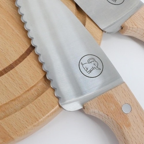 Edelstahl Küchenmesser Kinder Set 5-tlg