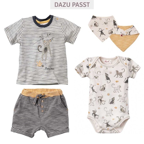 Leichtes T-Shirt Affe