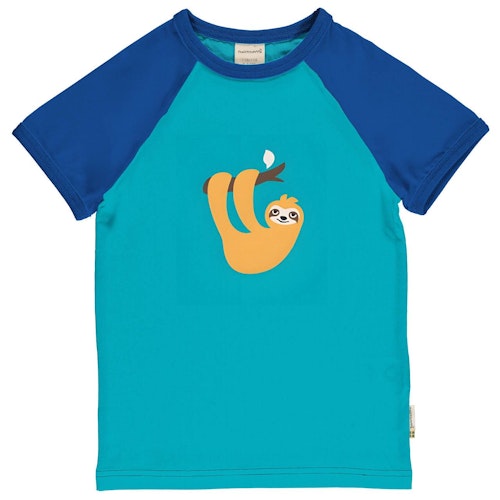 Weiches Raglan T-Shirt Faultier