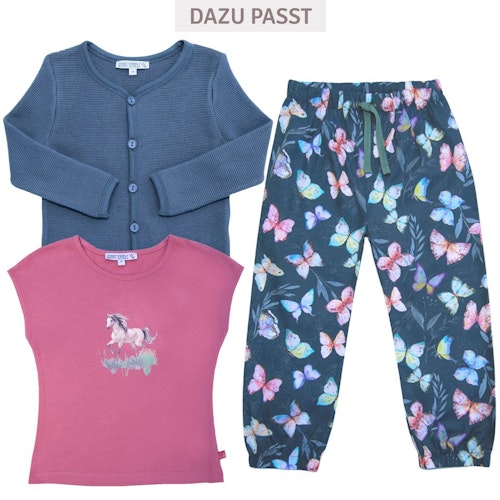 Sommer Shirt Schmetterling-Druck