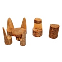 Vorschaubild Küche Zubehör 7tlg. Herd 10 cm hoch