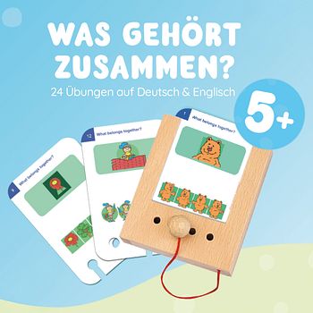 Was gehört zusammen? 5 J. Kartensatz (ohne Lochkasten)