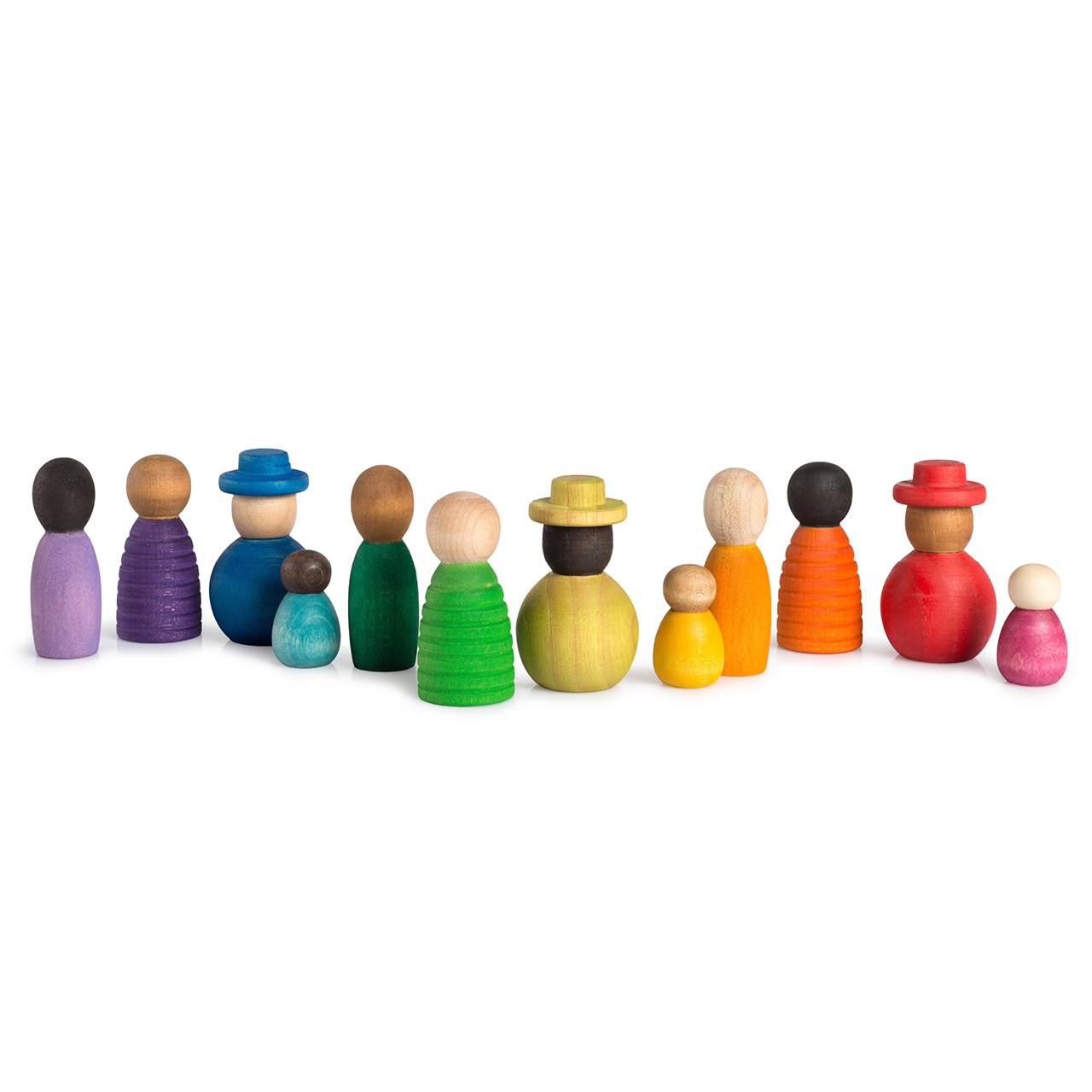 Holzfiguren Together mit 12 Nins®