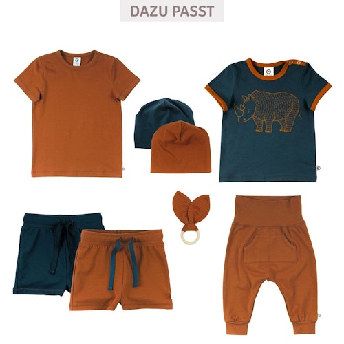 Babyhose mit Kängurutasche