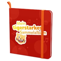 Tigercards-Sammelalbum rot – inkl. Märchen-Card