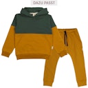 Vorschaubild Zweifarbiger Hoodie Sweat