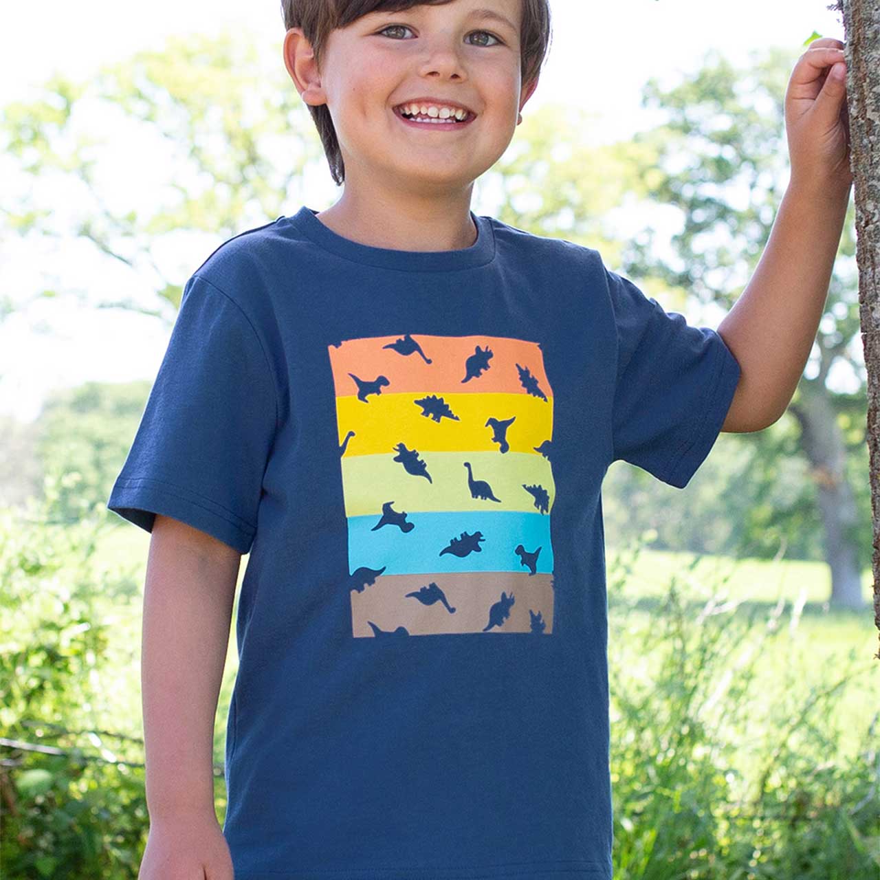 Grünes T-Shirt Safari-Tiere