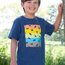 Vorschaubild Grünes T-Shirt Safari-Tiere