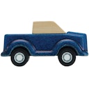 Vorschaubild Spielzeug Auto aus Holz ab 3 Jahren blau - 7 cm lang