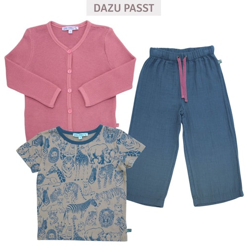 Tiger Alloverdruck Shirt kurzarm