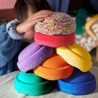 Stapelstein® Special Mini rainbow classic 6+1 kleine Elemente