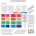 Vorschaubild Connetix Magnetbausteine Kugelbahn 114 Teile – bunt