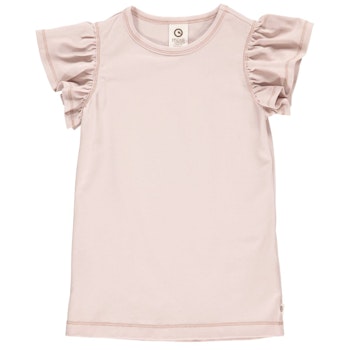 Edles T-Shirt Schmetterlingsärmel rose