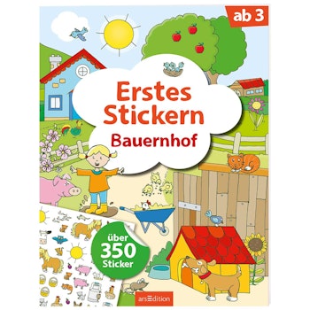 Stickerheft Bauernhof ab 3 Jahre