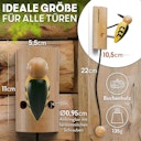 Vorschaubild Charly Klopfspecht - Klingel aus Holz