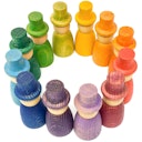 Vorschaubild Wizards – 12 bunte Holzfiguren ab 10 Monate
