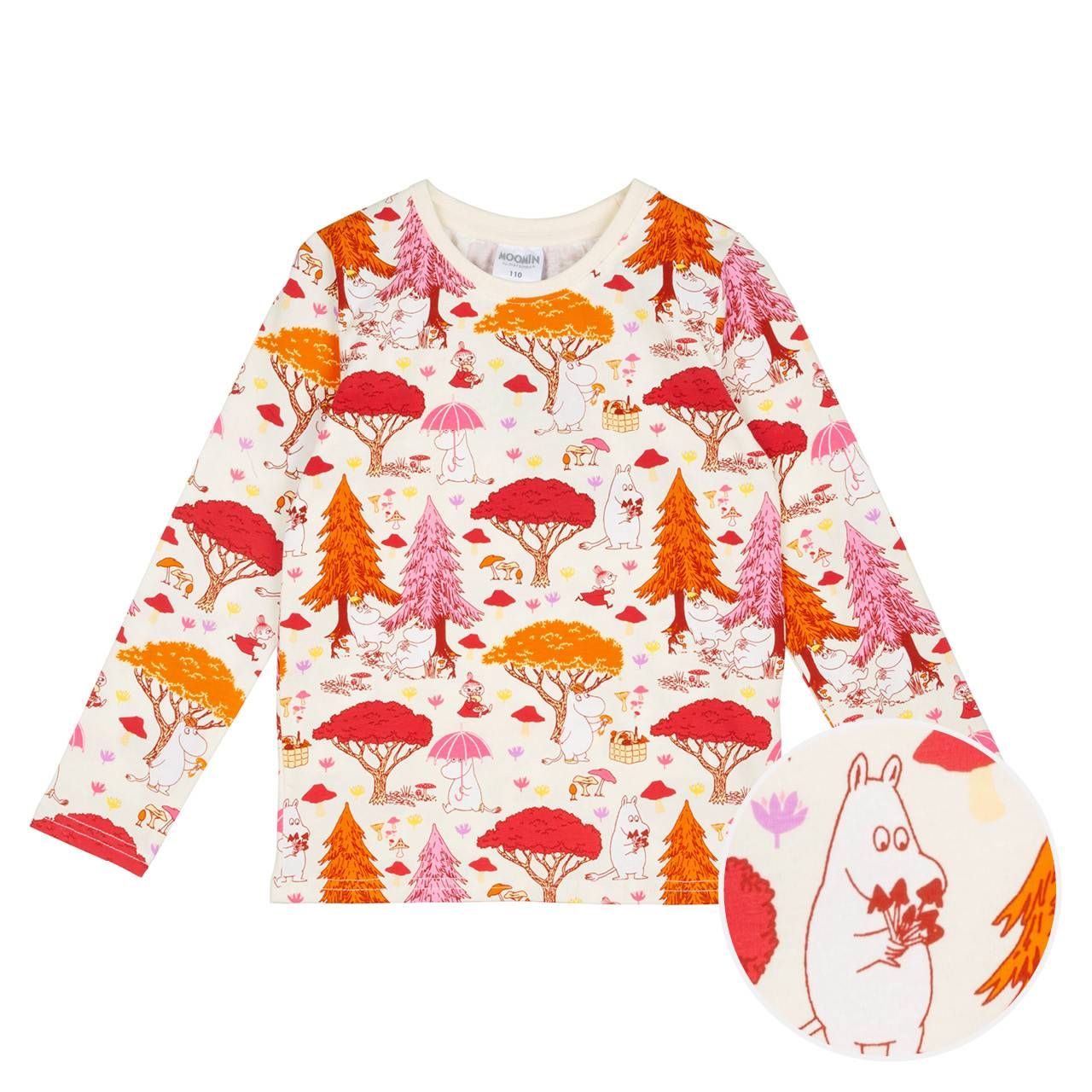 Langarmshirt Moomin Interlock/Jersey Motiv
