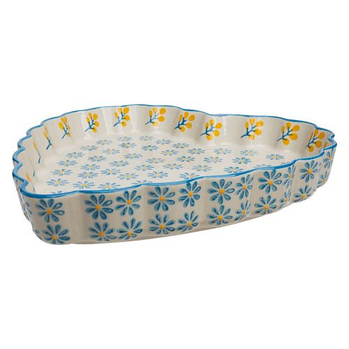Quicheform FLORAAL 26 cm zum Backen und Servieren
